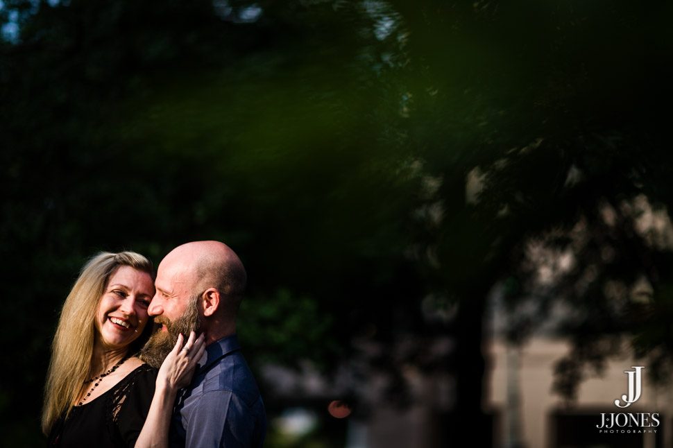 Couples photos downtown greenville