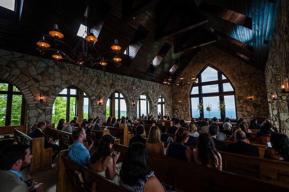 Cliffs at Glassy Chapel Wedding Photos J. Jones Photography